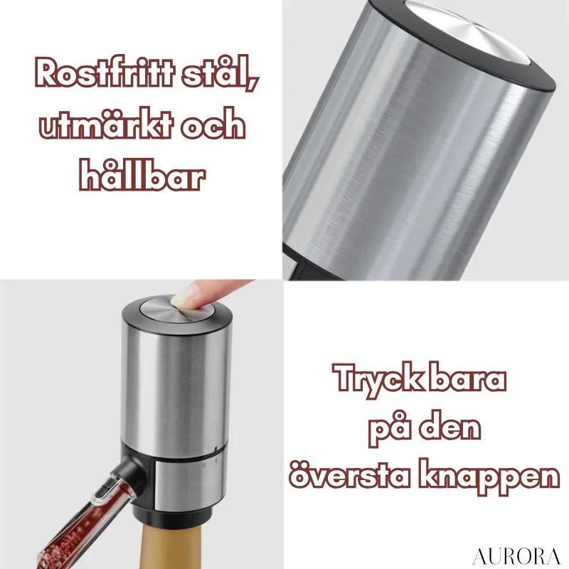 TILLFÄLLIGT 50% RABATT | AeriBlend™ - 3-i-1 vinluftare, förvaringsutrymme och dispenser - Image 7