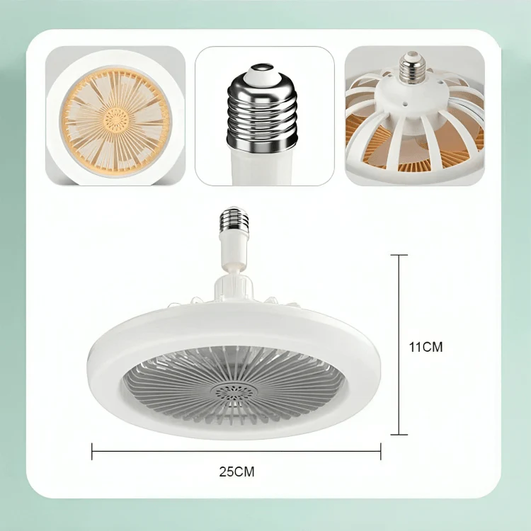 AirLume™ | Takfläkt Med Belysning, Fjärrkontroll Och Aromaterapi - Image 7