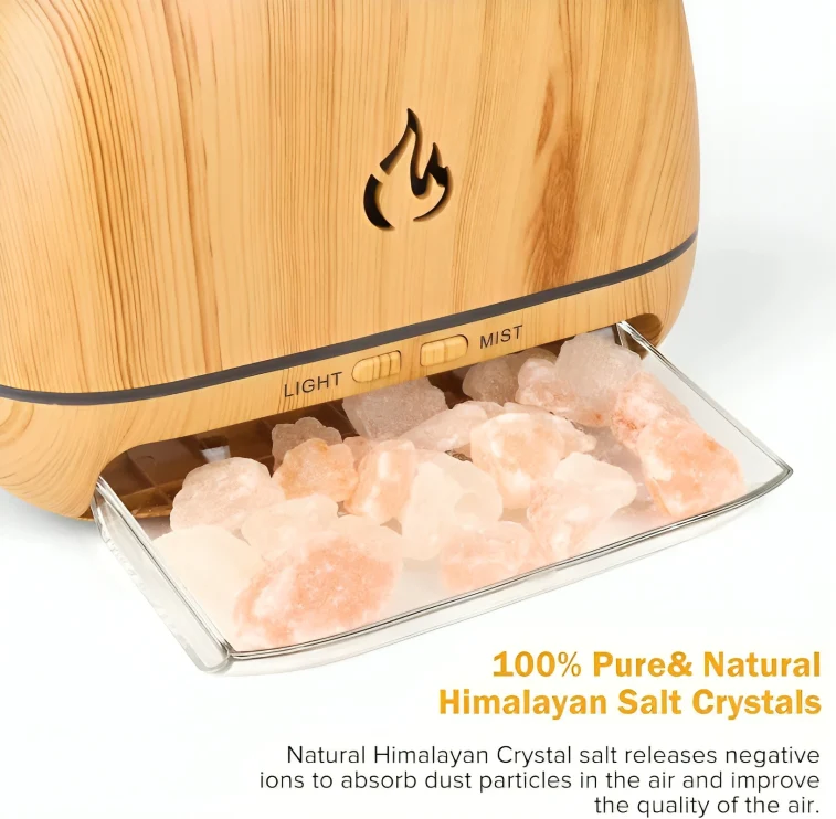 AuraCrystal™ | Himalayasalt sten aromdiffusor - Image 2