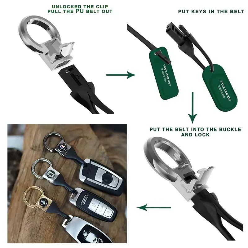 TILLFÄLLIGT 50% RABATT| DriveLatch™ | Bilnyckelhållare i premium zinklegering - Image 3