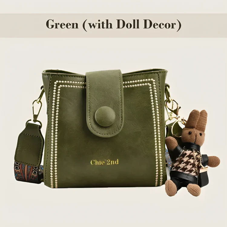 BelleSac™ | Vintage crossbody-väska - Image 12