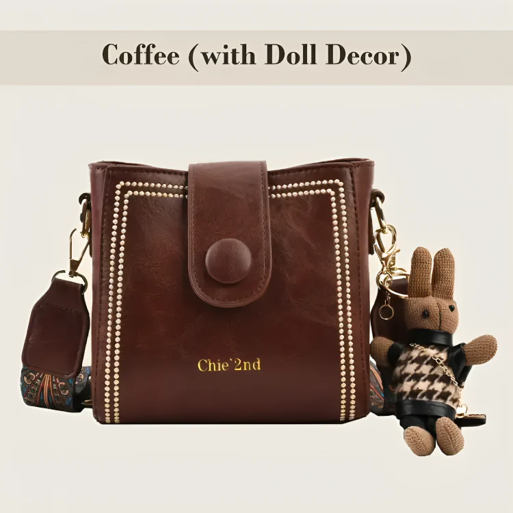 BelleSac™ | Vintage crossbody-väska - Image 13