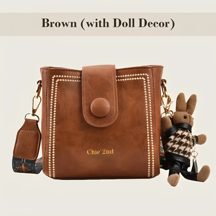 BelleSac™ | Vintage crossbody-väska - Image 14