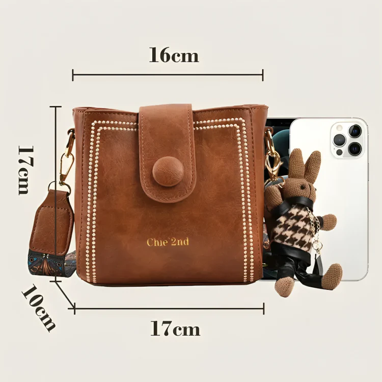 BelleSac™ | Vintage crossbody-väska - Image 15
