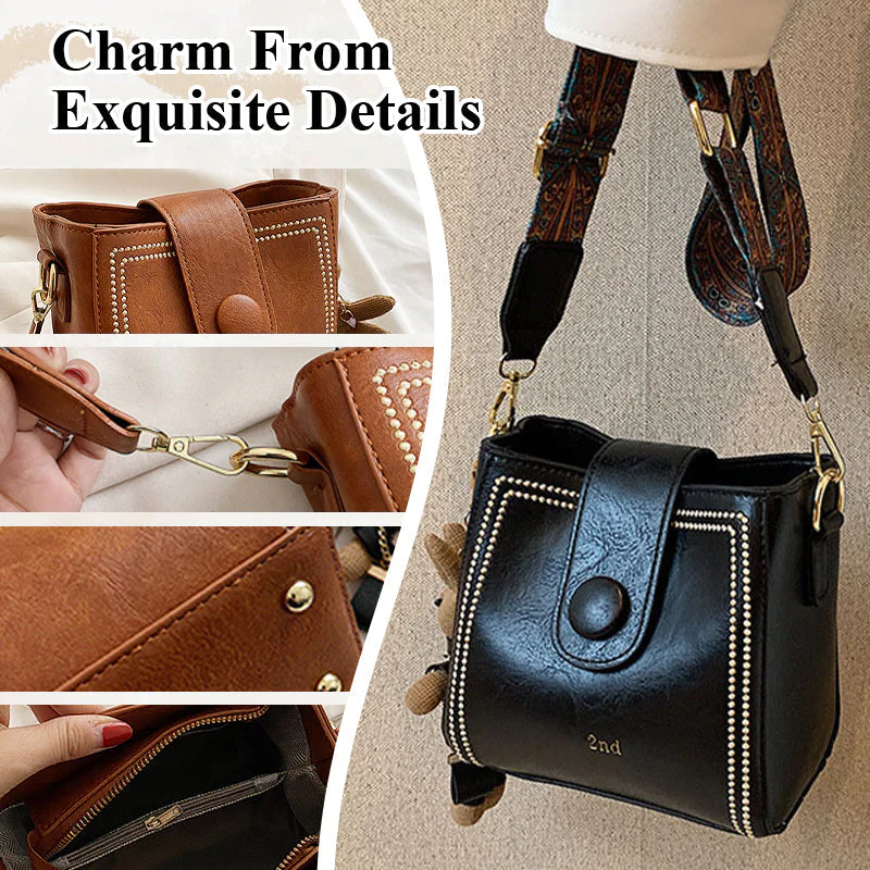 BelleSac™ | Vintage crossbody-väska - Image 5