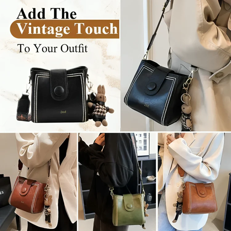 BelleSac™ | Vintage crossbody-väska - Image 8