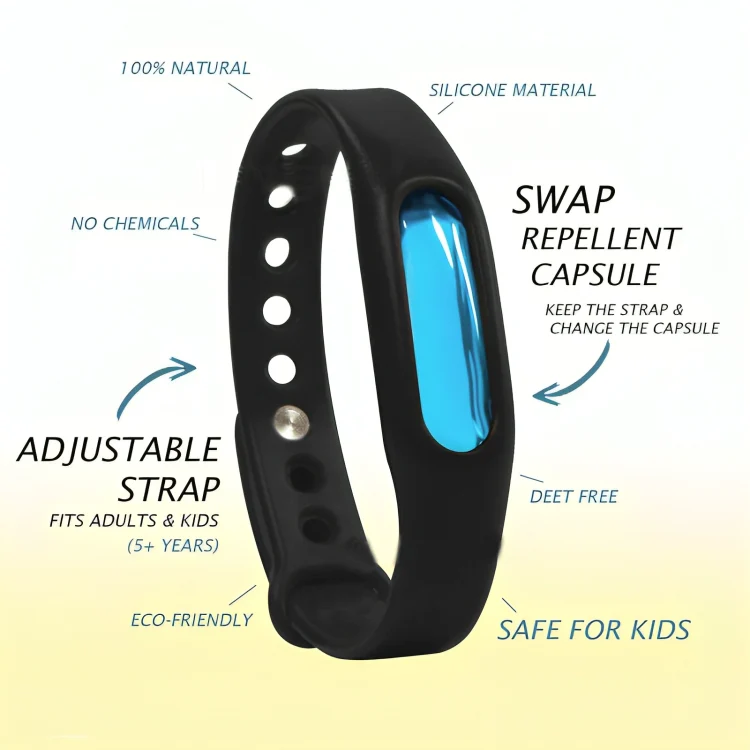 BiteBlocker™ | Myggavvisande armband - Image 3