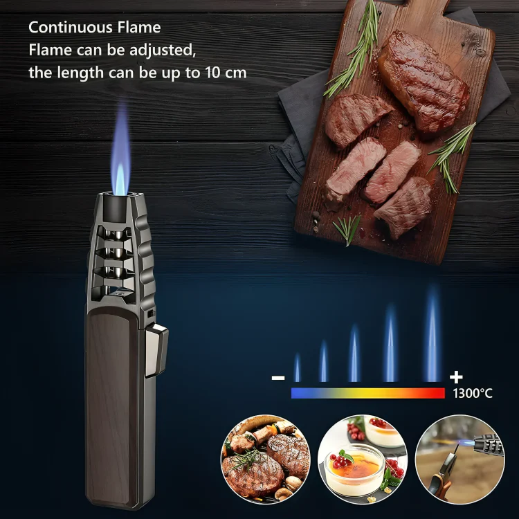 TILLFÄLLIGT 50% RABATT | BlazePro™ | Torch Blå flamma Jet Gaständare - Image 2