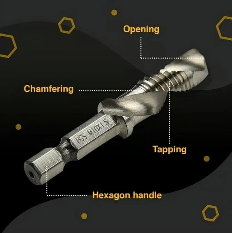 BoreXpert™ | Gängtappningsborrsats - Image 5