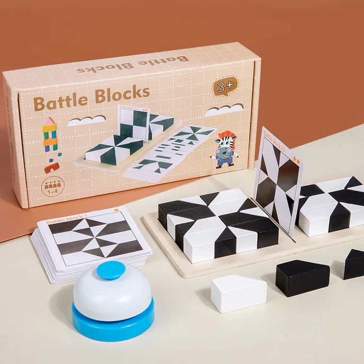 TILLFÄLLIGT 50% RABATT | BrainBlocks™ | Montessori 3D-pusselblock - Image 7