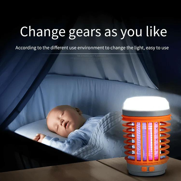 BuzzBlock™ | Solcellsdriven Myggavvisande Lampa - Image 3