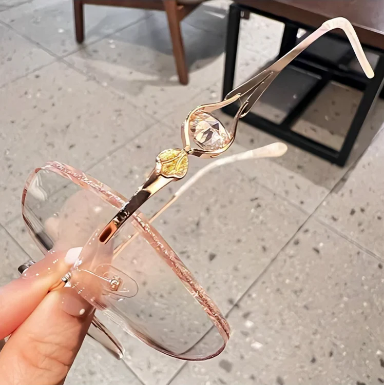 ChicVision™ | Ramlösa diamantglasögon mot blått ljus - Image 3