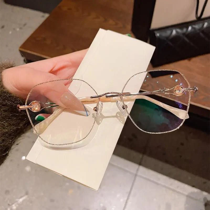 ChicVision™ | Ramlösa diamantglasögon mot blått ljus - Image 4