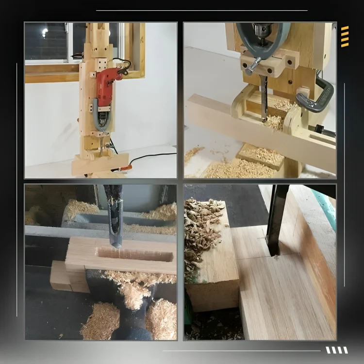 TILLFÄLLIGT 50% RABATT | ChiselPro™ | Träborr med fyrkantigt hål - Image 4