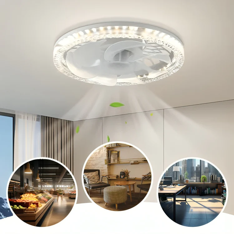 ComfortFan™ | Justerbar tyst fläktlampa - Image 2