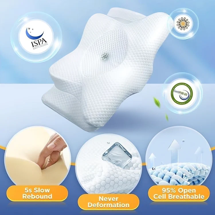 ComfortPro™ | Ortopedisk nackkudde i memory foam - Image 5