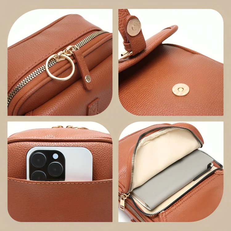 CompactCarry™ | RFID axelväska med flera förvaringsfack - Image 2