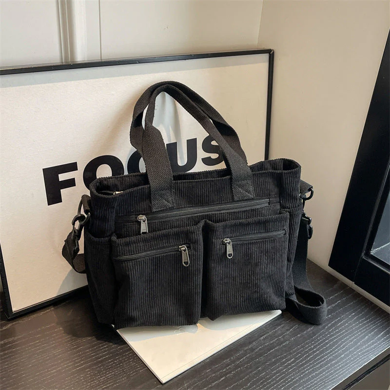 CordyBag™ | Stor Corduroyväska - Image 10
