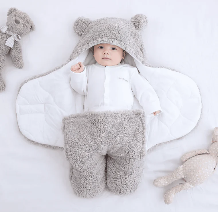 TILLFÄLLIGT 50% RABATT | CozyCocoon™ | Mysig sovsäck för bebis swaddle filt - Image 2