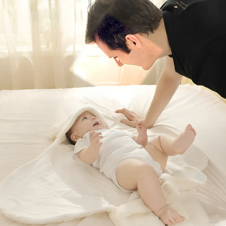 TILLFÄLLIGT 50% RABATT | CozyCocoon™ | Mysig sovsäck för bebis swaddle filt - Image 3
