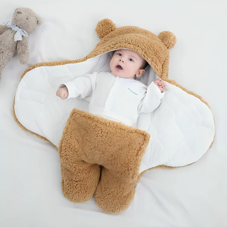 TILLFÄLLIGT 50% RABATT | CozyCocoon™ | Mysig sovsäck för bebis swaddle filt - Image 6