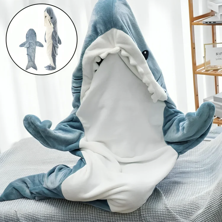 CozyFin™ | Sharkie mysig och bäras av filt - Image 4