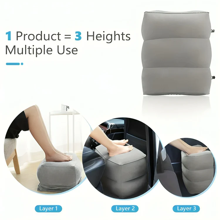 CozyLegs™ | Uppblåsbar benstöd resekudde - Image 2