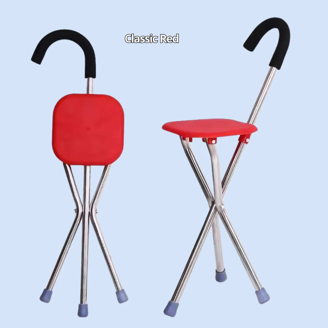 CrutchSeat™ | Hopfällbar kryckpall för äldre - Image 10