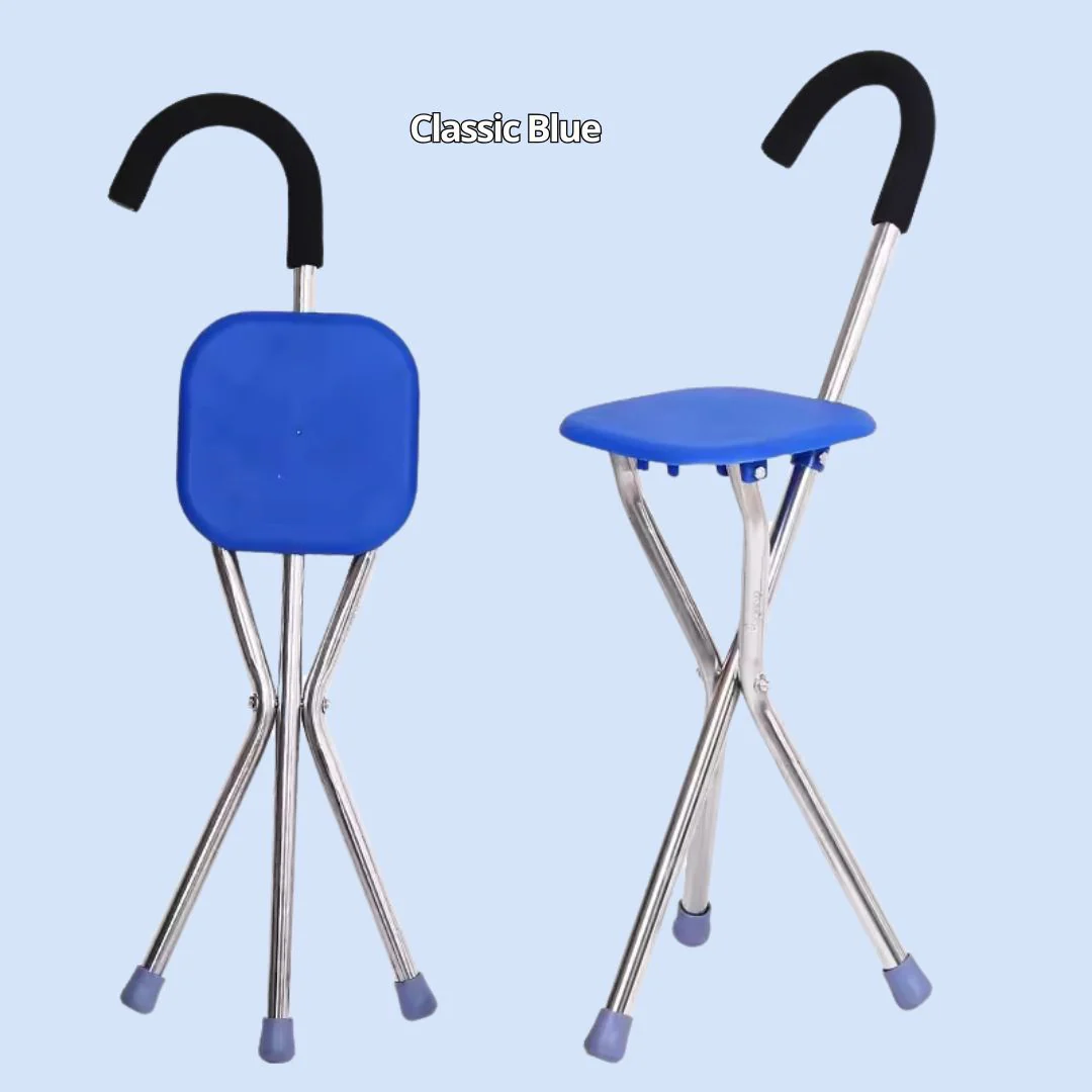 CrutchSeat™ | Hopfällbar kryckpall för äldre - Image 11