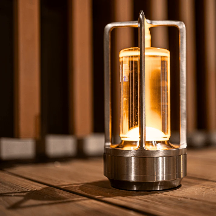 CrystalAura™ |  Lysande Trådlös Bordslampa - Image 3