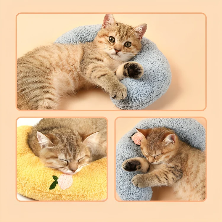 CuddlePaws™ | Ortopedisk halvmåneformad kudde för husdjur - Image 3