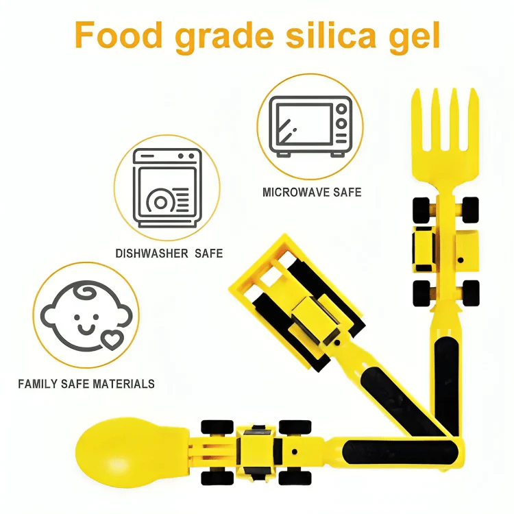 DiggerDine™ | Set För Matglädje För Barn - Image 4