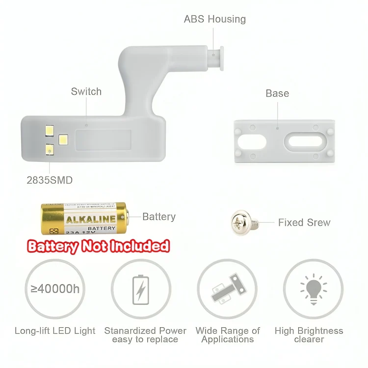 DoorBeam™ | LED-lampa för gångjärn - Image 7
