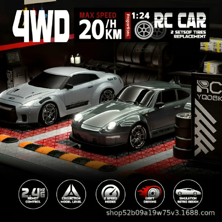 TILLFÄLLIGT 50% RABATT | DriftForce™ | Mini RC Porsche 911 bil - Image 3