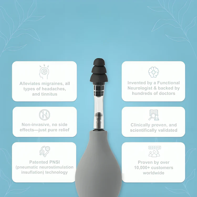 EchoCalm™ | Örontrycksapparat för migrän och tinnitus - Image 6