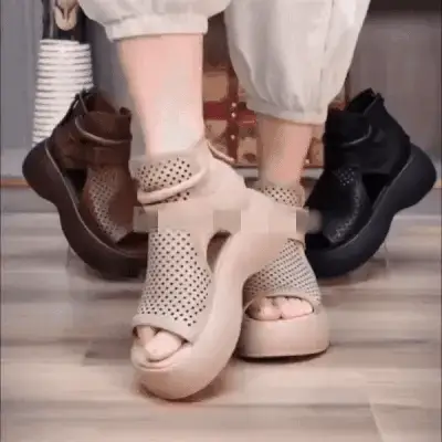 TILLFÄLLIGT 50% RABATT | Elara™ | Ortopediska Sandaler - Image 13