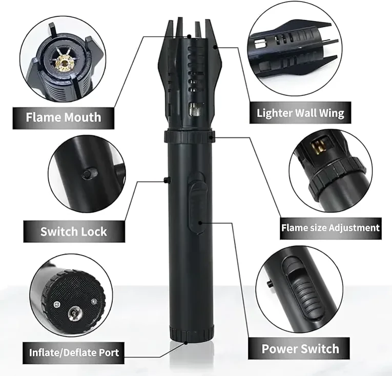 FlareTorch™ | Vindsäker tändare med jetflamma - Image 6