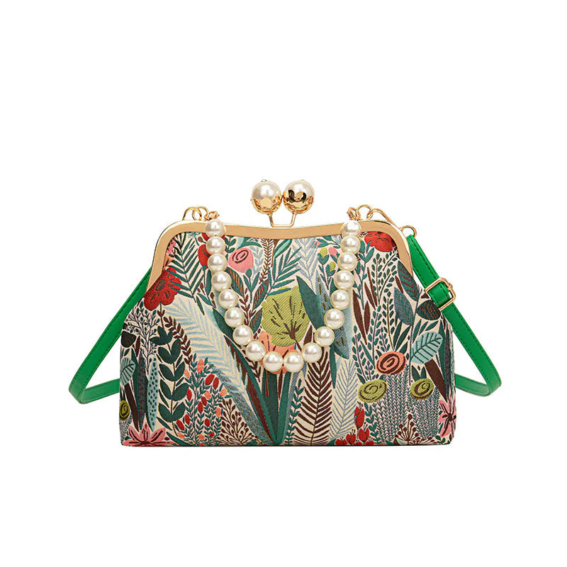 FleurLuxe™ | Vintage blomsterbroderad handväska - Image 9