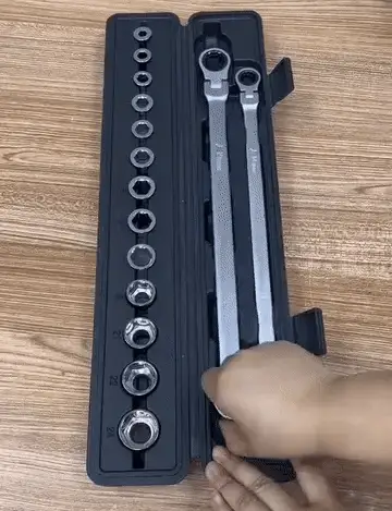 FlexiWrench™ | Spärrnyckelsats Med 15 Delar - Image 11