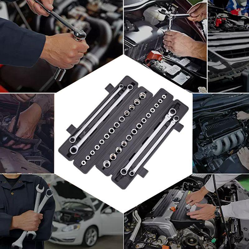 FlexiWrench™ | Spärrnyckelsats Med 15 Delar - Image 3