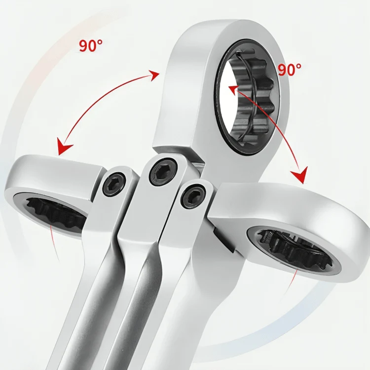 FlexiWrench™ | Spärrnyckelsats Med 15 Delar - Image 5