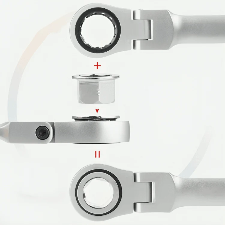 FlexiWrench™ | Spärrnyckelsats Med 15 Delar - Image 6