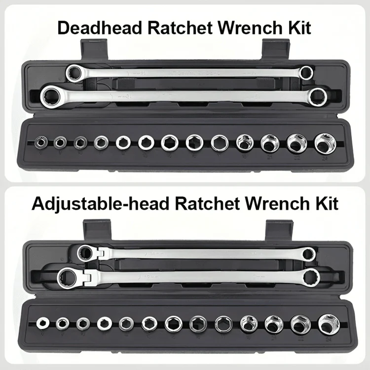 FlexiWrench™ | Spärrnyckelsats Med 15 Delar - Image 9