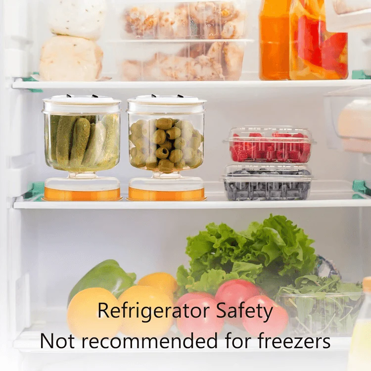 TILLFÄLLIGT 50% RABATT | FlipJar™ | Gurk- Och Olivburk Med Sil - Image 4