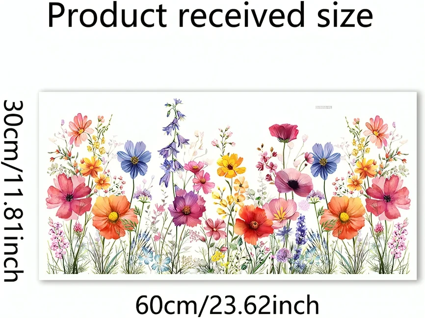FloraShade™ | Blomstermönster fönsterklistermärke - Image 6