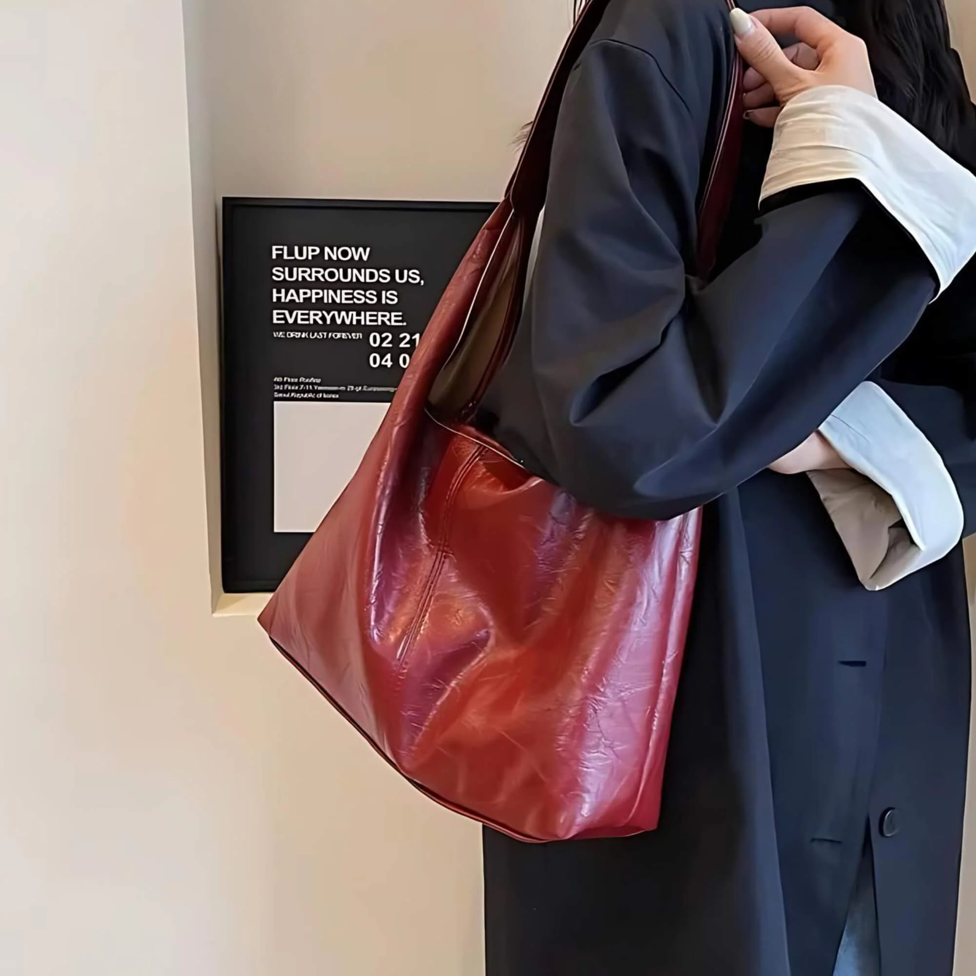 FreyaTote™ | Toteväska i läder - Image 3