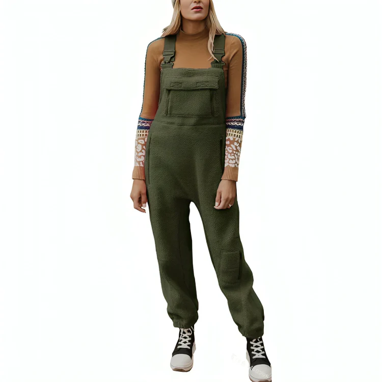 Frostine™ | Värmeoverall i fleece med dragkedjefickor - Image 9
