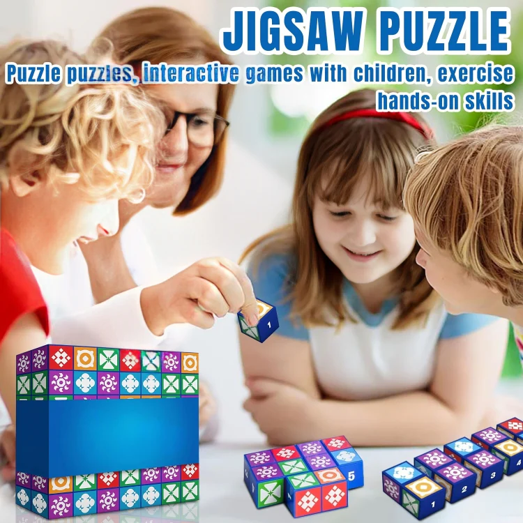 TILLFÄLLIGT 50% RABATT | Funzzle™ | Pussel logiskt tänkande brädspel - Image 8
