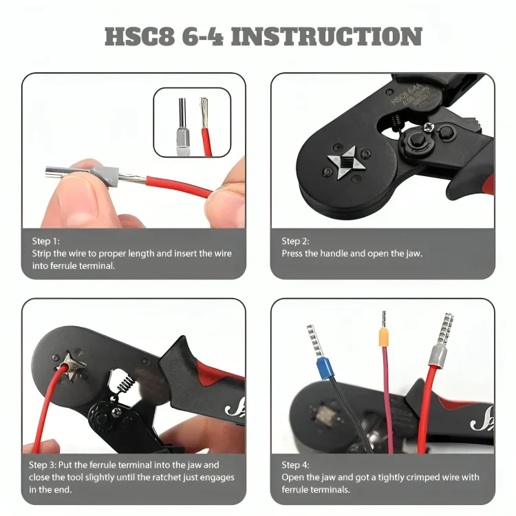 FuseGrip™ | Elektrisk crimptångssats - Image 6