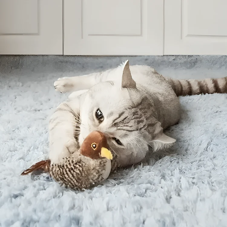 1 + 1 GRATIS IDAG | FuzzyTweet™ | Interaktiv kattleksak - Image 9